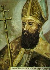 Svatý Albert Jeruzalémský (pol.12.stol.-1214)