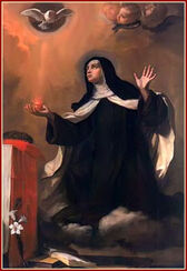 Svatá Marie Magdalena de´Pazzi (1566-1607)